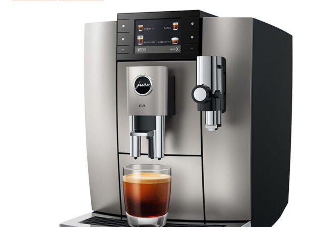 Espressomasin JURA E8 Midnight Silver (ED)